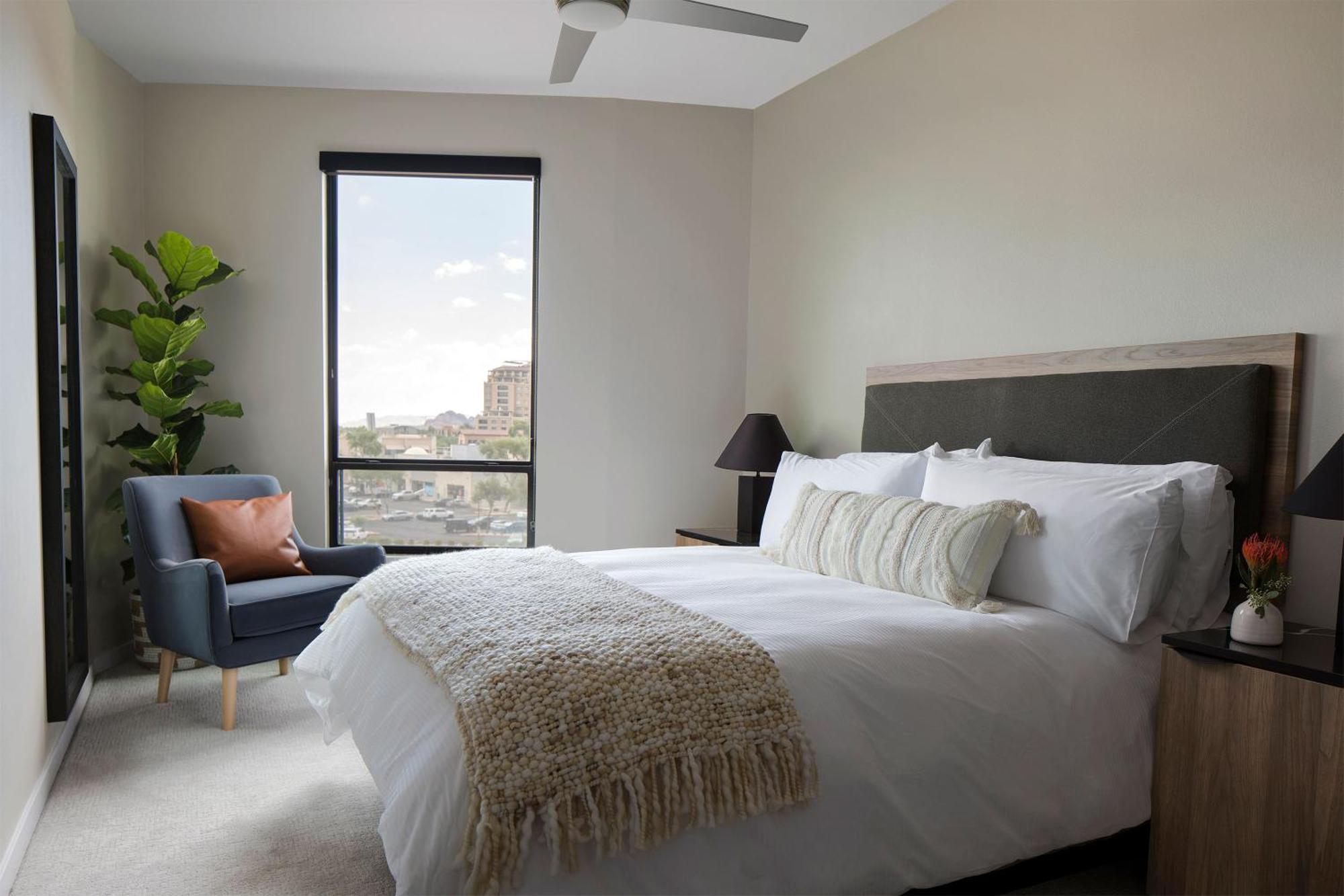 Sentral Old Town Lejlighedshotel Scottsdale Værelse billede